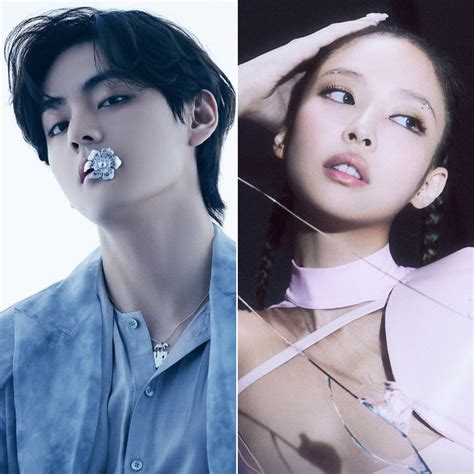 jennie and v photos|More photos of BTS’ V, BLACKPINK’s Jennie together。